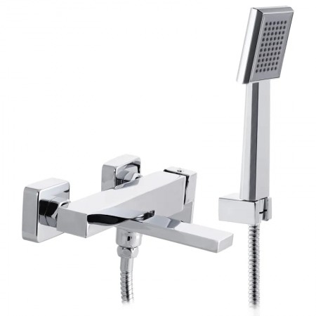 Смеситель для ванны с душем MIXXUS PREMIUM FRANCO 009 MI2843 с коротким изливом Смеситель для ванны с душем MIXXUS PREMIUM FRANCO 009 MI2843 с коротким изливом